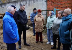 В микрорайоне Лопатинский продолжаются работы по строительству новой котельной 