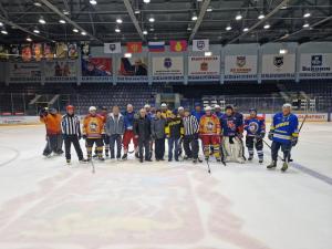 В Воскресенске прошла очередная тренировка в рамках «Хоккейного долголетия» 