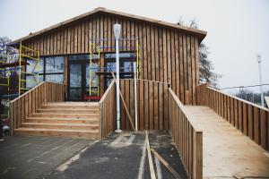 В Воскресенске продолжается строительство нового катка