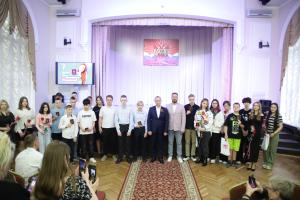 Церемония вручения первых паспортов школьникам прошла в Воскресенске