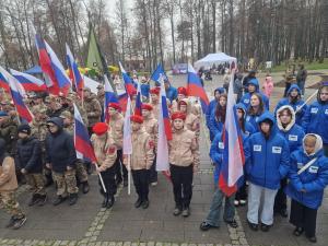 Флешмоб «Народов много – Родина одна!» объединил жителей Воскресенска в День народного единства 
