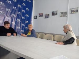 Депутат Совета депутатов г. о. Воскресенск Сотников Даниил прошёл приём граждан в общественной приемной
