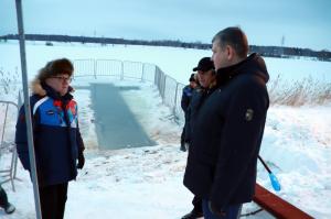В Воскресенске прошли Крещенские купания
