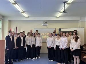 В школе Воскресенска прошёл патриотический час