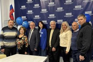 Депутаты Воскресенска поздравили старейших членов партии «Единая Россия»