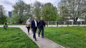 Алексей Малкин сегодня совместно с представителями управляющей компании, а также территориального отдела выехал в Федино