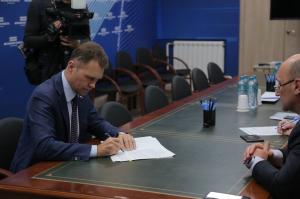 Никита Чаплин подал документы на предварительное голосование