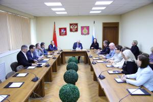 В Воскресенске прошла очередная встреча членов фракции «Единая Россия»