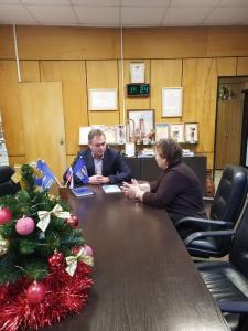 Депутат Совета депутатов г.о. Воскресенск Александр Елисеев провел выездной прием местной общественной приемной партии "Единая Россия"