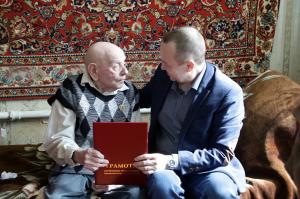 В честь 80-летия Победы участник Великой Отечественной войны Николай Герасимович Шленков удостоен звания Почётный гражданин городского округа Воскресенск