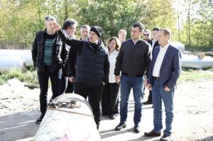 Секретарь местного отделения партии "Единая Россия" Алексей Малкин встретился с генеральным директором ООО «Газпром теплоэнерго МО» Станиславом Маржоховым