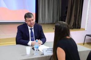 Воскресенский партактив на выездной встрече с жителями 