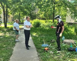 Алексей Малкин выехал с инспекцией в один из старейших микрорайонов Воскресенска – Красный строитель