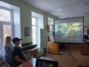 В Воскресенске прошел киноурок в рамках мартовского «Фестиваля спортивного кино» 