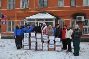 Партийцы Воскресенска отправили гуманитарную помощь для бойцов СВО к Новому году