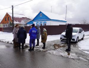 В Воскресенске прошла встреча с жителями деревни Вострянское