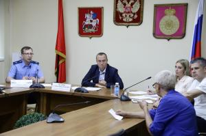 Секретарь местного отделения партии "Единая Россия" Алексей Малкин провел очередной личный приём жителей городского округа Воскресенск