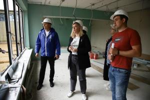 В Воскресенске продолжается капитальный ремонт Москворецкой гимназии