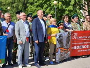 День пограничника отметили в Воскресенске