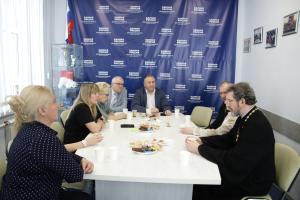 В Воскресенске прошла встреча с участниками СВО и их семьями в общественной приемной «Единой России»
