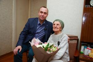 Участнику Великой Отечественной войны, Почётному гражданину городского округа Воскресенск Лидии Сергеевне Черной сегодня исполнилось 100 лет!
