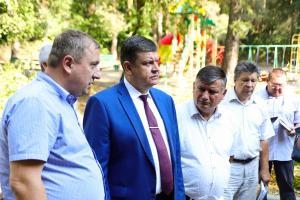 Воскресенский партактив на выездной встрече с жителями 