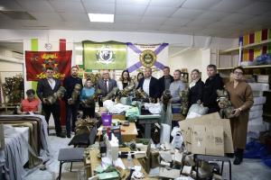 Из Воскресенска на фронт отправили антидроновые одеяла