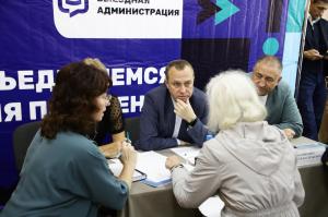 В селе Федино городского округа Воскресенск провели выездную администрацию