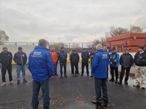 В Воскресенске завершается строительство новой хоккейной коробки в микрорайоне Лопатинский