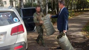 Единороссы Воскресенска поддержали участника СВО 