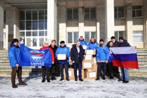 В преддверии Дня защитника Отечества воскресенские единороссы отправили гуманитарную помощь в зону СВО